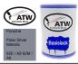 Preview: Porsche, Polar Silver Metallic, 92E / A8 92M / A8: 500ml Lackdose, von ATW Autoteile West.